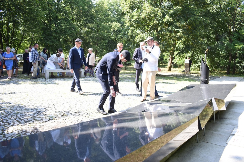 77. rocznica pogromu Żydów w Kielcach. Fot. Dariusz Skrzyniarz