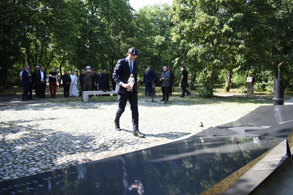 77. rocznica pogromu Żydów w Kielcach. Fot. Dariusz Skrzyniarz