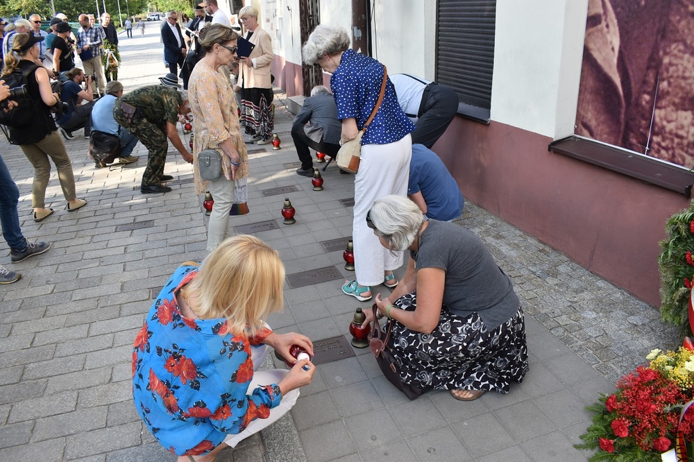 77. rocznica pogromu Żydów w Kielcach. Fot. Dariusz Skrzyniarz