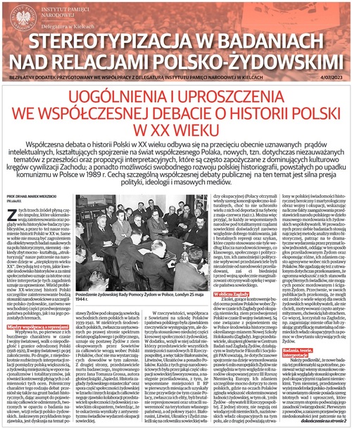 Stereotypizacja w badaniach nad relacjami polsko-żydowskimi - dodatek prasowy [PDF]