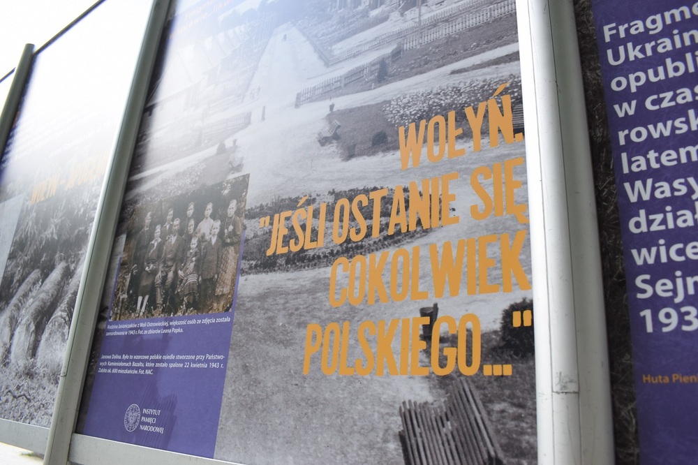 Wystawa o Zbrodni Wołyńskiej – Kielce, 11-31 lipca 2023 r. Fot. Dariusz Skrzyniarz