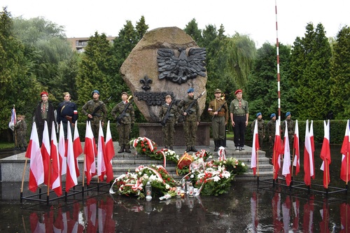 79. rocznica wybuchu Powstania Warszawskiego – Kielce, 1 sierpnia 2023 r. Fot. Dariusz Skrzyniarz