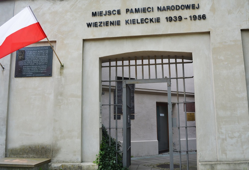 Dawne więzienie przy ul. Zamkowej w Kielcach współcześnie