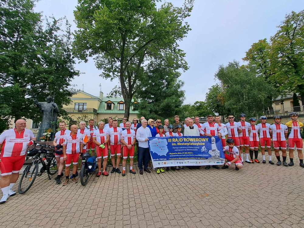 III Rajd Rowerowy im. Westerplatczyków. Fot. Dominika Darowska-Nowak/Grzegorz Skiba (ŚWK OHP)
