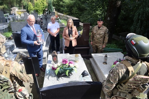 Małogoszcz. Akcja „Pamiętamy o żołnierzach broniących Westerplatte” – świętokrzyskie, 1 września 2023