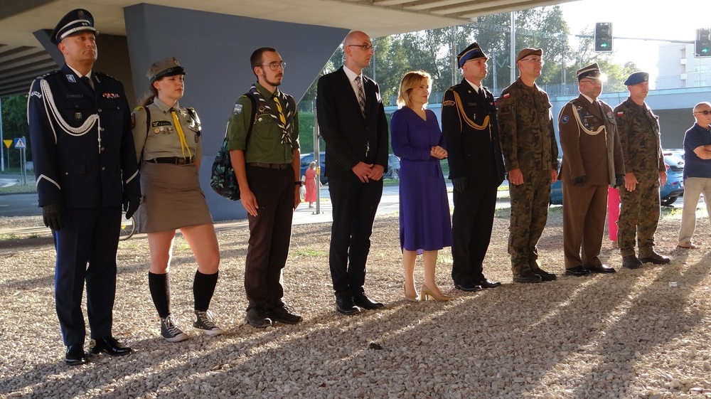 Odsłonięcie muralu obrońców Kielc. Fot. SRH 4 PPLeg