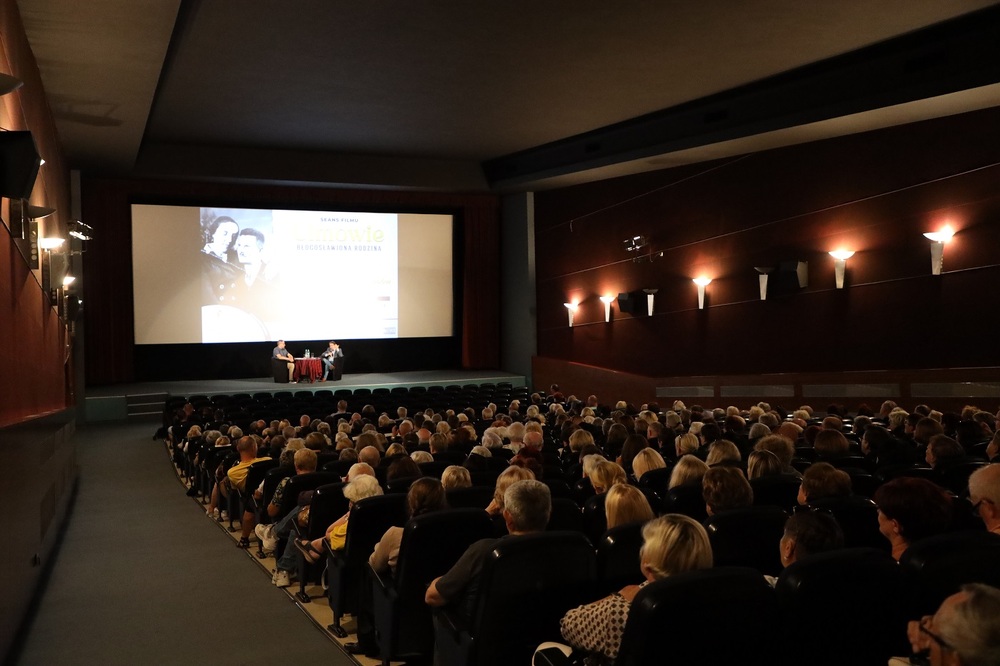 Pokaz filmu „Ulmowie. Błogosławiona rodzina” – Kielce, 11 września 2023 r. Fot. Fundacja im. S. Artwińskiego