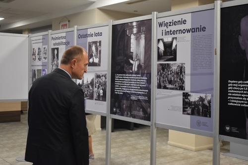 Otwarcie wystawy biograficznej pt. „Czesław Kaczmarek” – Kielce, 14 września 2023 r. Fot. Edyta Krężołek (IPN)