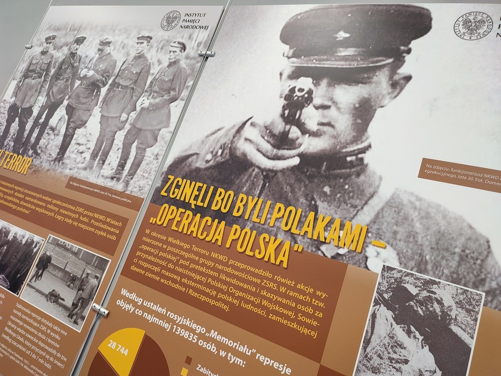 Wystawa pt. „Zbrodnia nieukarana – łagry sowieckie”