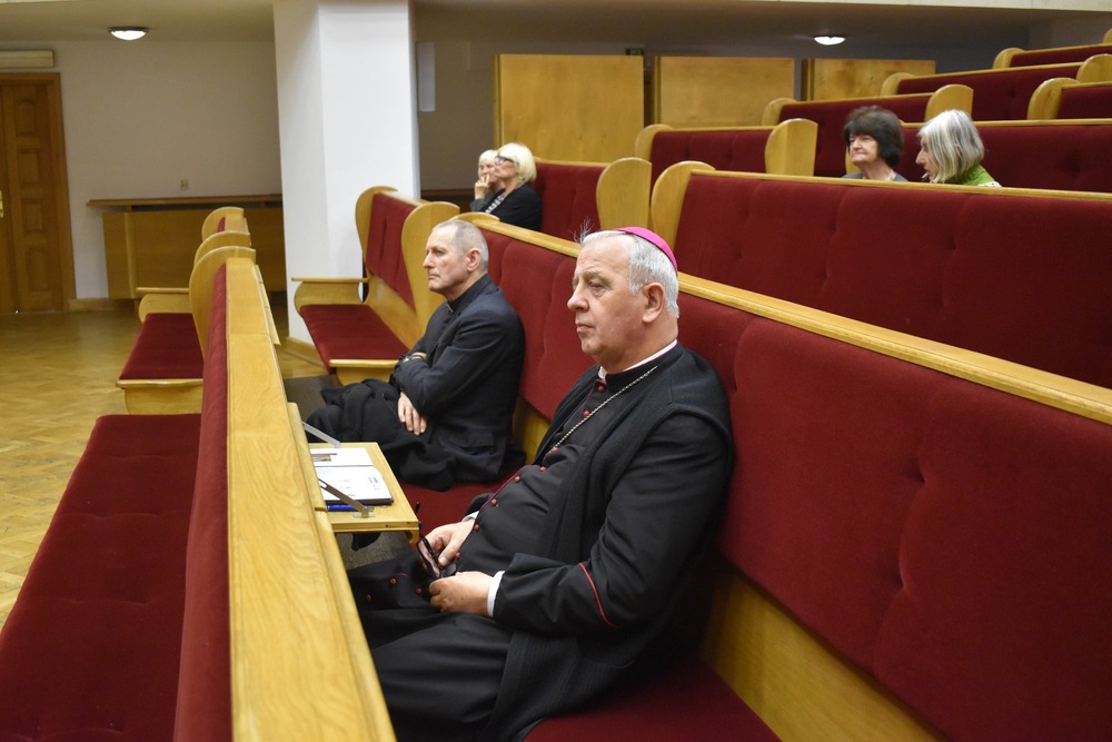 Konferencja naukowa poświęcona bp. Czesławowi Kaczmarkowi – Kielce, 28 października 2023. Fot. Dariusz Skrzyniarz