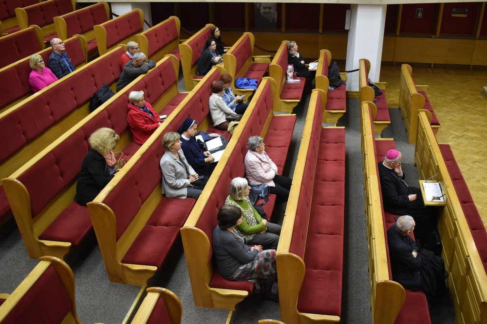 Konferencja naukowa poświęcona bp. Czesławowi Kaczmarkowi – Kielce, 28 października 2023. Fot. Dariusz Skrzyniarz
