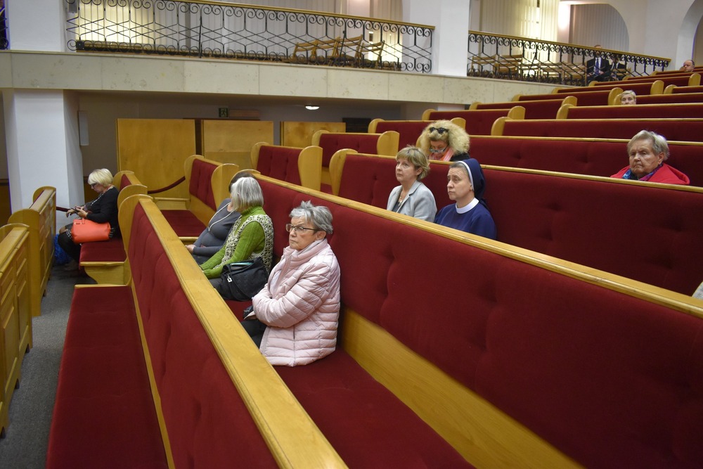 Konferencja naukowa poświęcona bp. Czesławowi Kaczmarkowi – Kielce, 28 października 2023. Fot. Dariusz Skrzyniarz