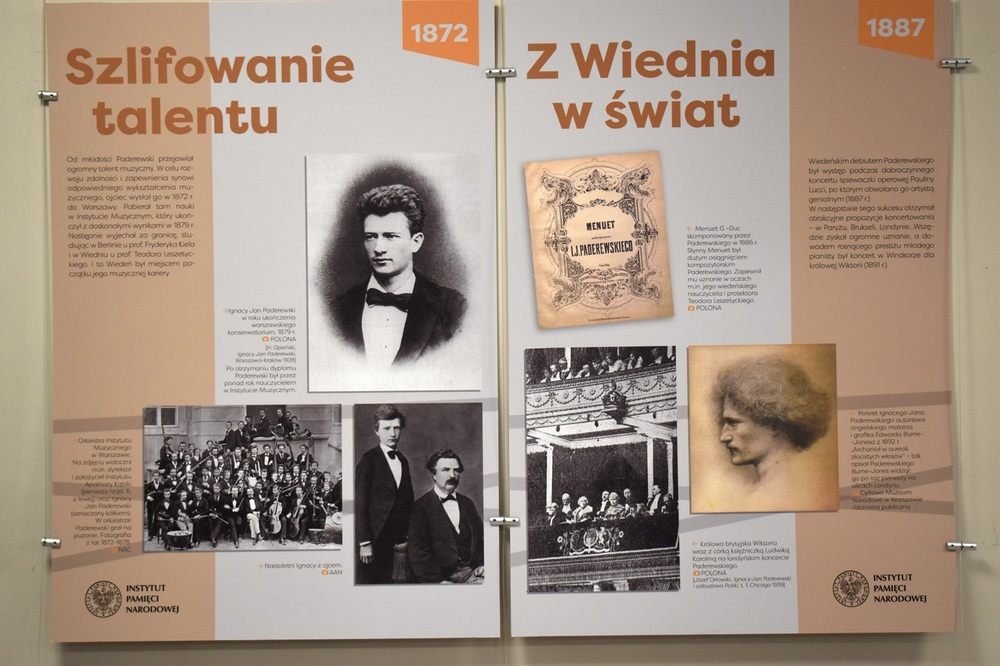Wystawa o Ignacym Paderewskim w kieleckim „Przystanku Historia”