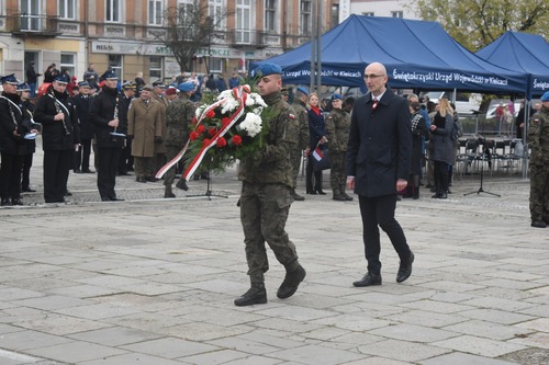Wojewódzkie obchody Narodowego Święta Niepodległości – Kielce, 11 listopada 2023. Fot. Dariusz Skrzyniarz