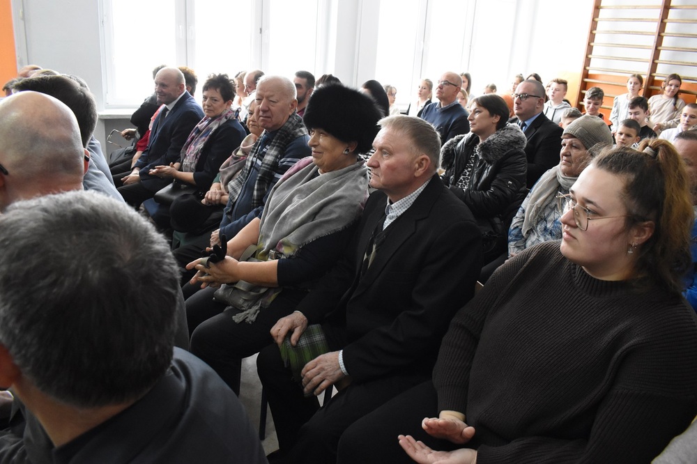 Upamiętnienie Stefana Dudały, ofiary zbrodni katyńskiej – Podchojny, 29 listopada 2023. Fot. Dariusz Skrzyniarz