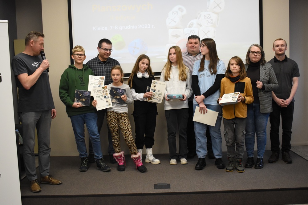 II edycja Olimpiady Gier Planszowych IPN - Kielce, 7 grudnia 2023. Fot. Dariusz Skrzyniarz