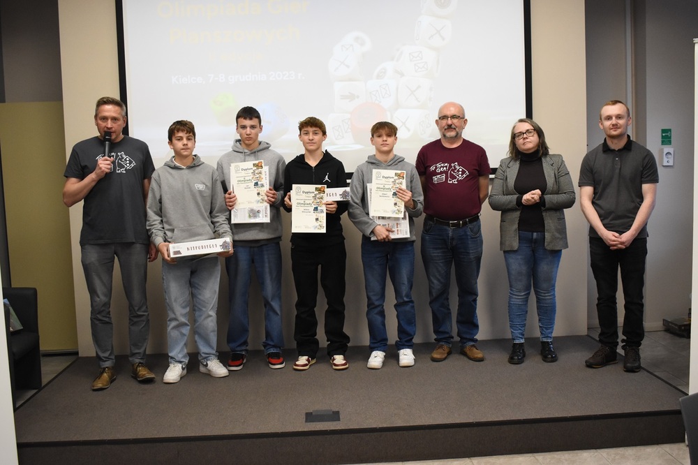 II edycja Olimpiady Gier Planszowych IPN - Kielce, 7 grudnia 2023. Fot. Dariusz Skrzyniarz