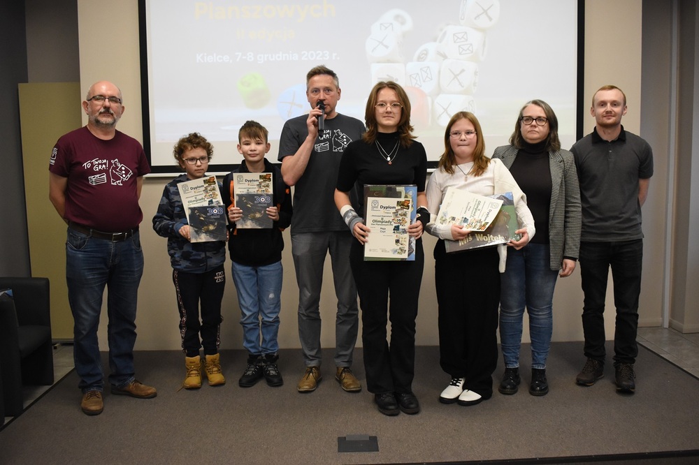 II edycja Olimpiady Gier Planszowych IPN - Kielce, 7 grudnia 2023. Fot. Dariusz Skrzyniarz