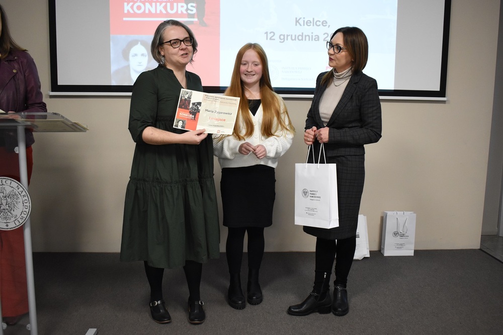 Rozstrzygnięcie wojewódzkiego konkursu „Prekursorki, konspiratorki, buntowniczki - Polki w XX wieku” - Kielce, 12 grudnia 2023