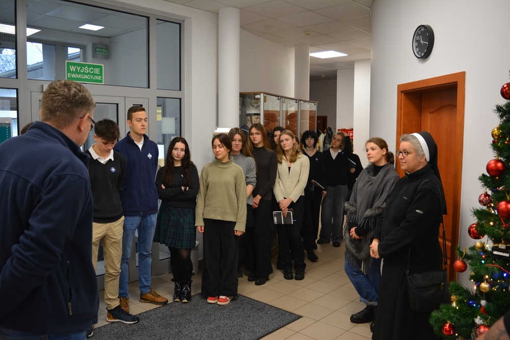 Lekcja archiwalna z kieleckimi licealistami