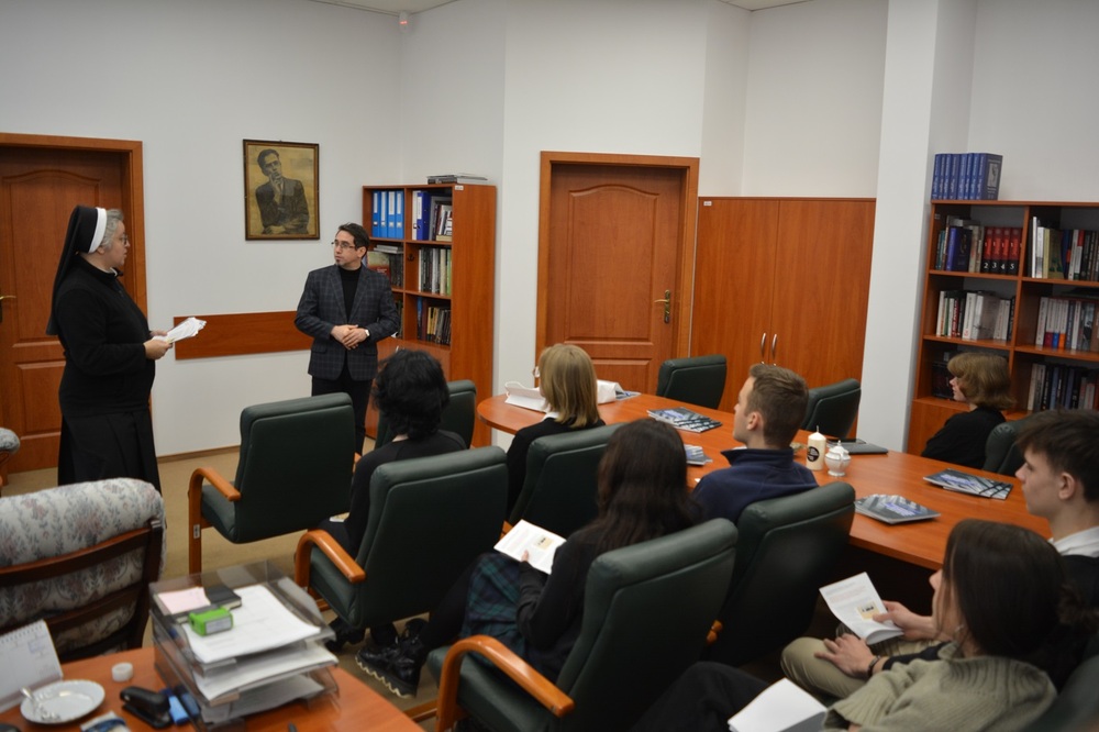 Lekcja archiwalna z kieleckimi licealistami