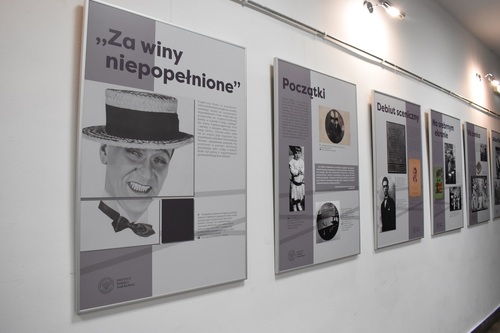 Prezentacja wystawy o Eugeniuszu Bodo i spotkania w Buskim Samorządowym Centrum Kultury