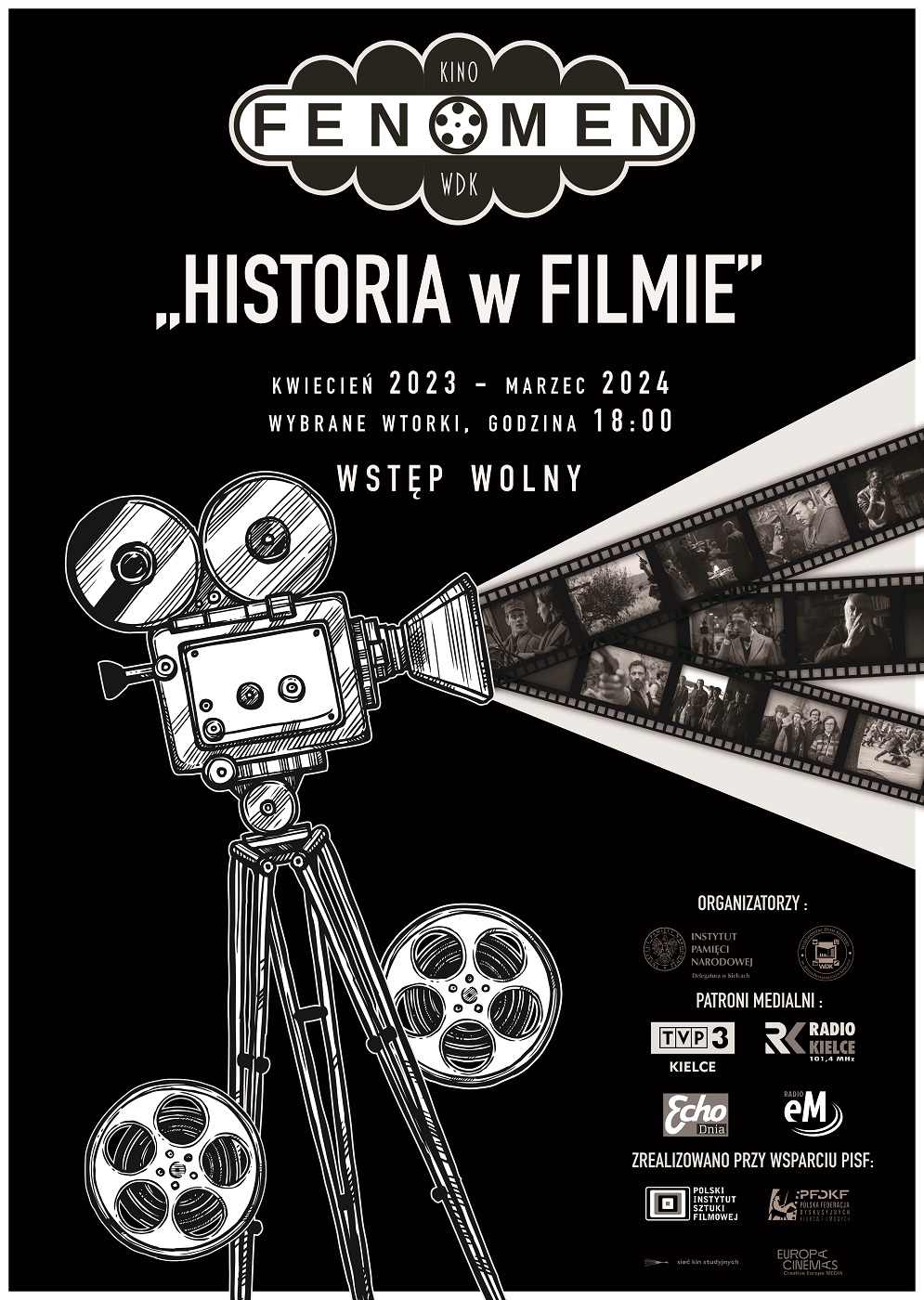 VIII Przegląd „Historia w filmie”: pokaz filmu „Zieja” – Kielce, 20 lutego 2024