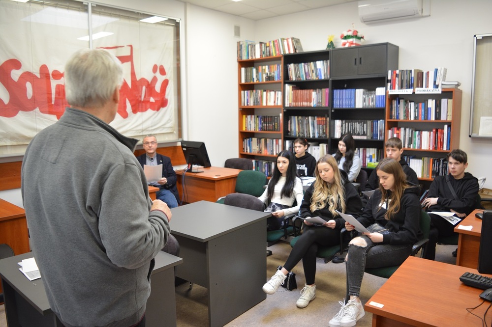 Uczniowie znów odwiedzili Delegaturę IPN w Kielcach