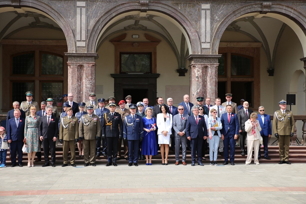 Święto Narodowe Trzeciego Maja 2024. Fot. Świętokrzyski Urząd Wojewódzki w Kielcach