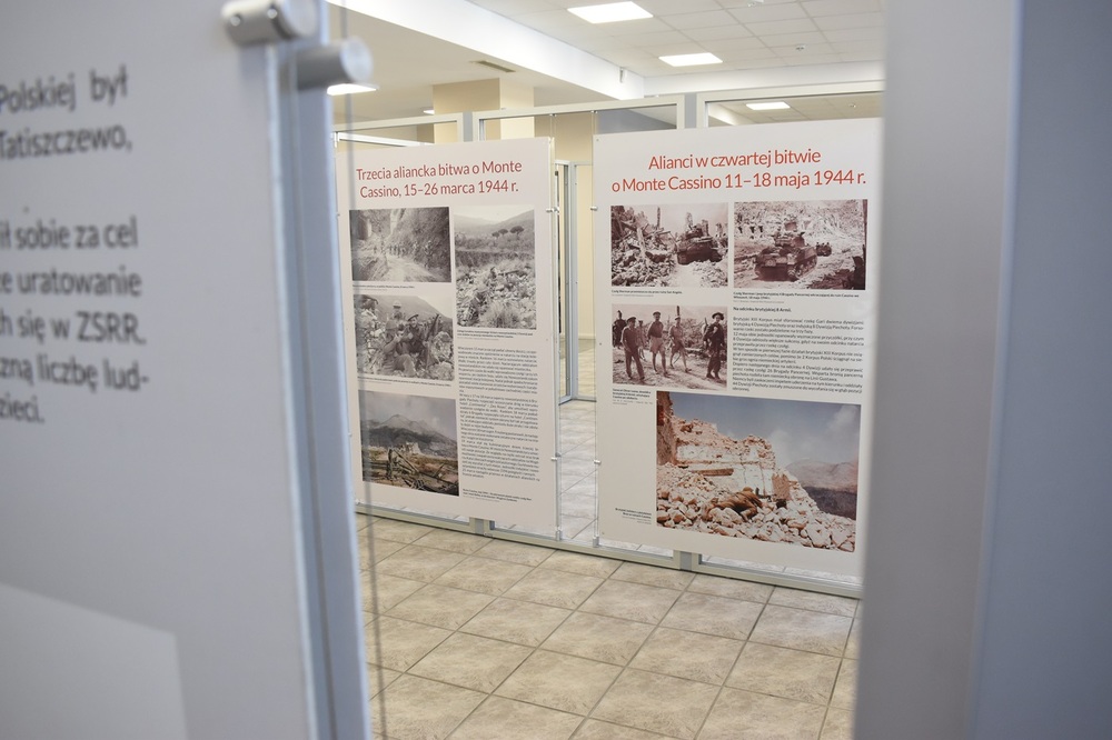 Wystawa „Monte Cassino. 80. rocznica bitwy” w „Przystanku Historia” w Kielcach