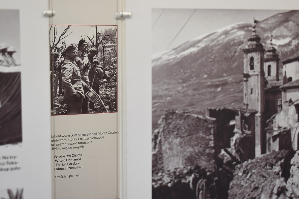 Wystawa „Monte Cassino. 80. rocznica bitwy” w „Przystanku Historia” w Kielcach