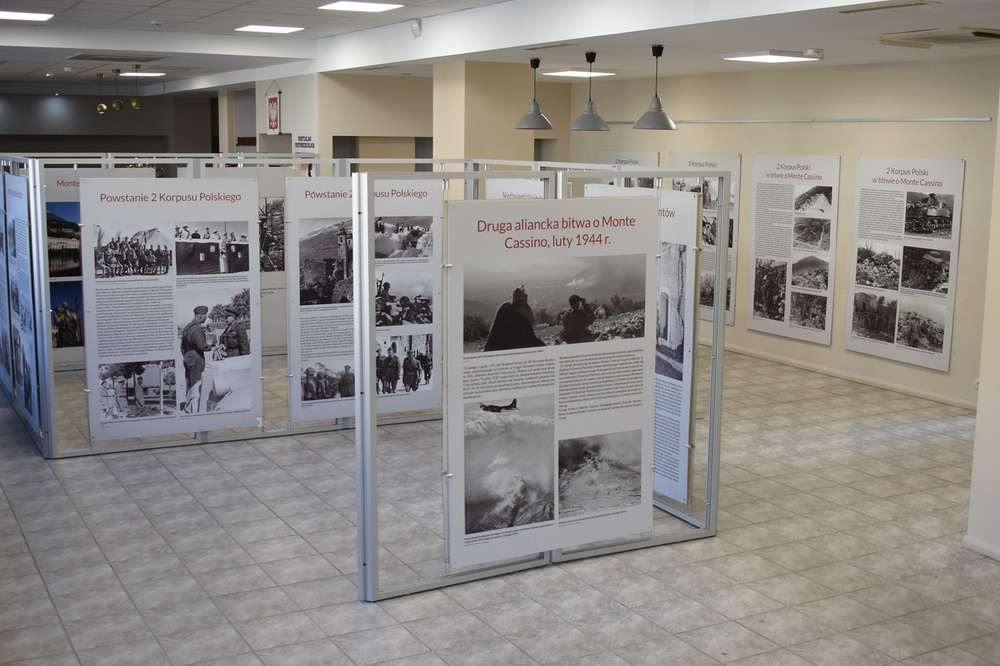 Wystawa „Monte Cassino. 80. rocznica bitwy” w „Przystanku Historia” w Kielcach
