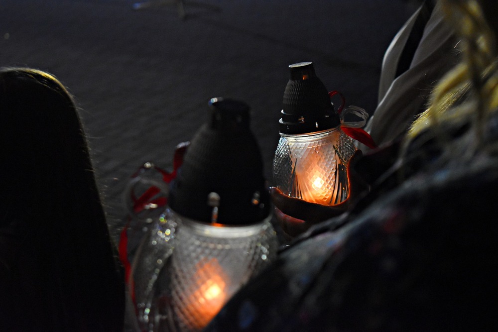 Znicze pamięci w 76. rocznicę śmierci rtm. Witolda Pileckiego – Kierz Niedźwiedzi, 25 maja 2024