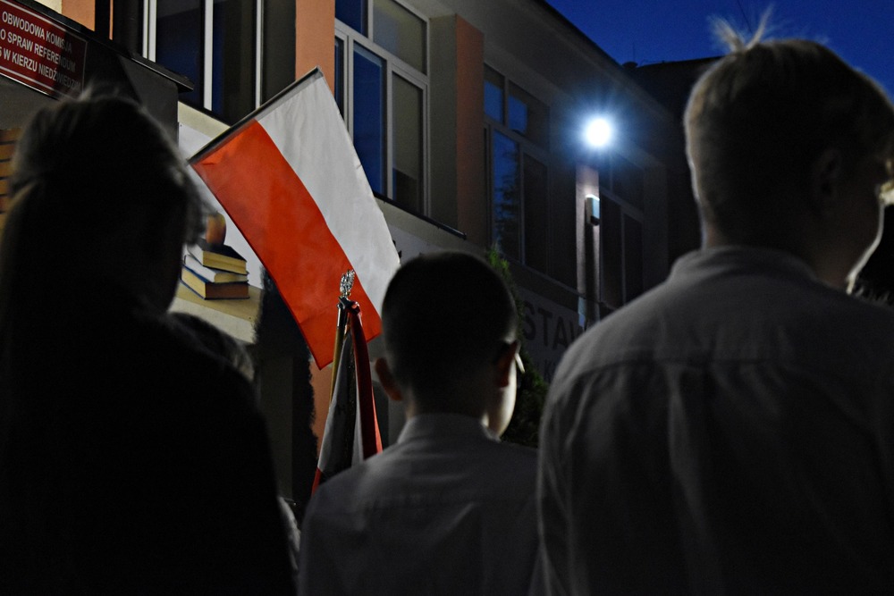 Znicze pamięci w 76. rocznicę śmierci rtm. Witolda Pileckiego – Kierz Niedźwiedzi, 25 maja 2024