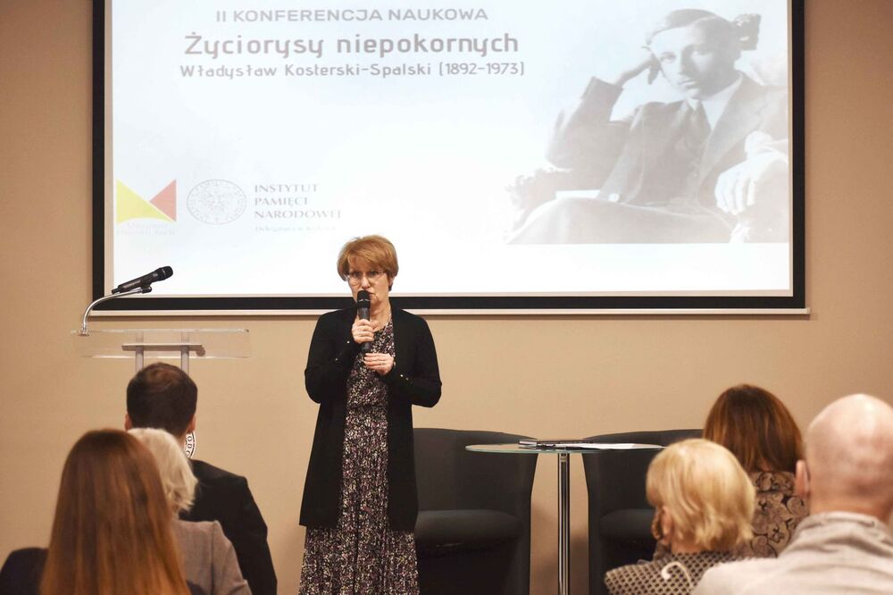 Konferencja „Życiorysy niepokornych. Władysław Kosterski-Spalski”. Fot. Katarzyna Pronobis (IPN)