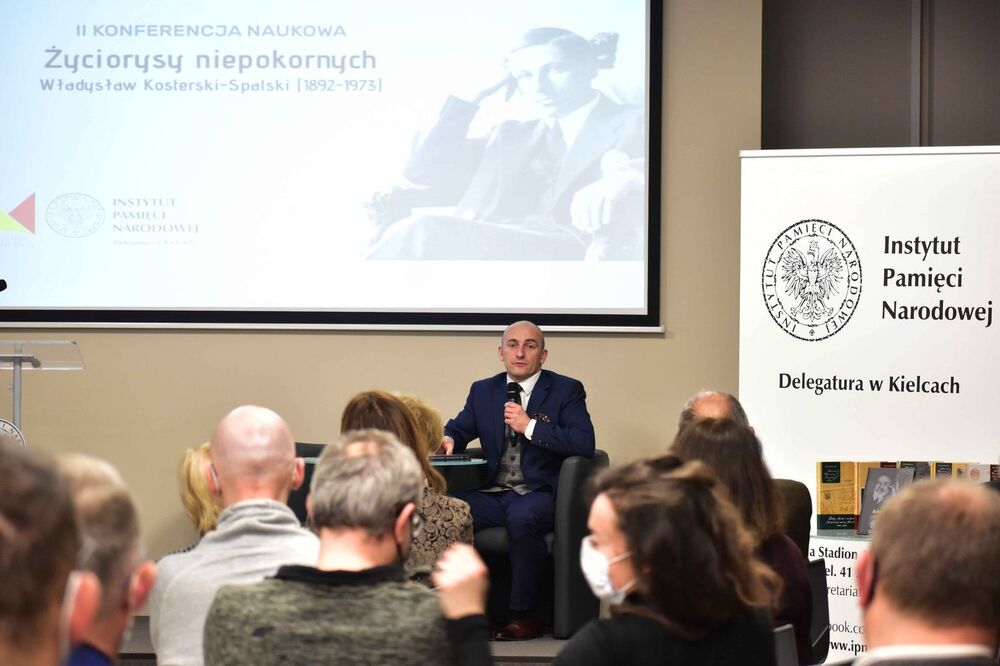 Konferencja „Życiorysy niepokornych. Władysław Kosterski-Spalski”. Fot. Katarzyna Pronobis (IPN)