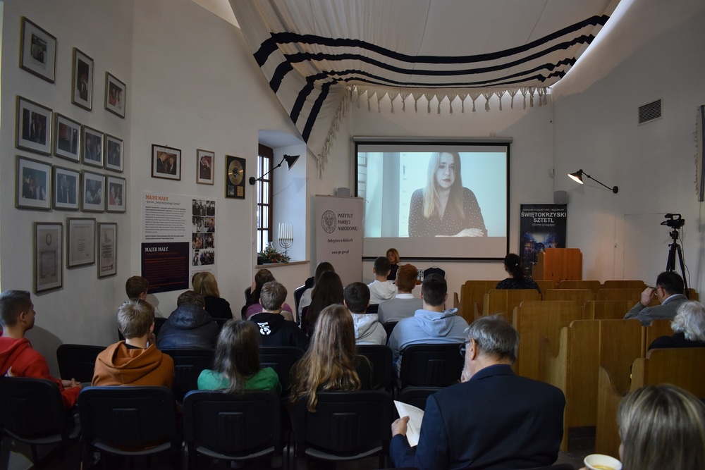 Wystawa i konferencja w 80. rocznicę zagłady getta w Chmielniku. Fot. Dariusz Skrzyniarz (IPN)