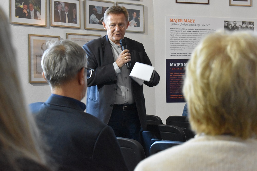 Wystawa i konferencja w 80. rocznicę zagłady getta w Chmielniku. Fot. Dariusz Skrzyniarz (IPN)