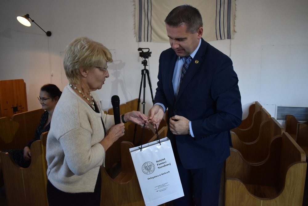 Wystawa i konferencja w 80. rocznicę zagłady getta w Chmielniku. Fot. Dariusz Skrzyniarz (IPN)