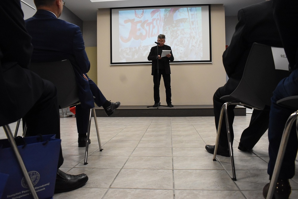 Kielce. Wręczenie Krzyży Wolności i Solidarności. Fot. Dariusz Skrzyniarz