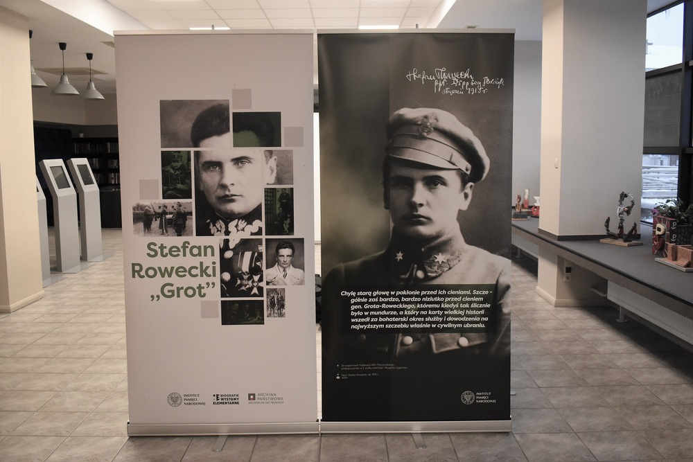 Wystawa o Stefanie Roweckim „Grocie”. Fot. Dariusz Skrzyniarz (IPN)