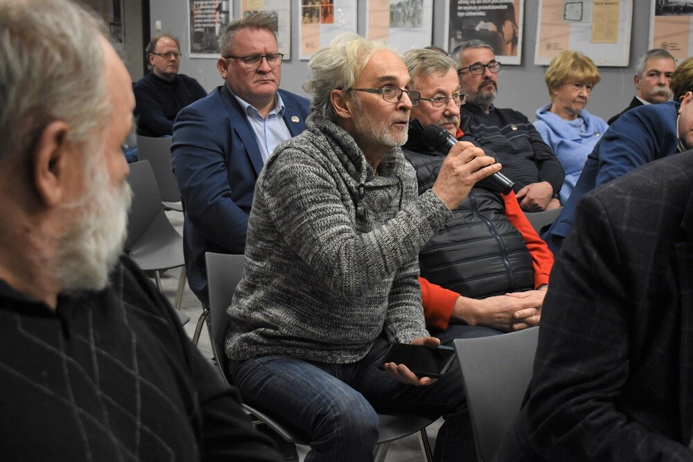 Czy SB rozpracowała „Solidarność”? Dyskusja w Kielcach. Fot. Dariusz Skrzyniarz (IPN)